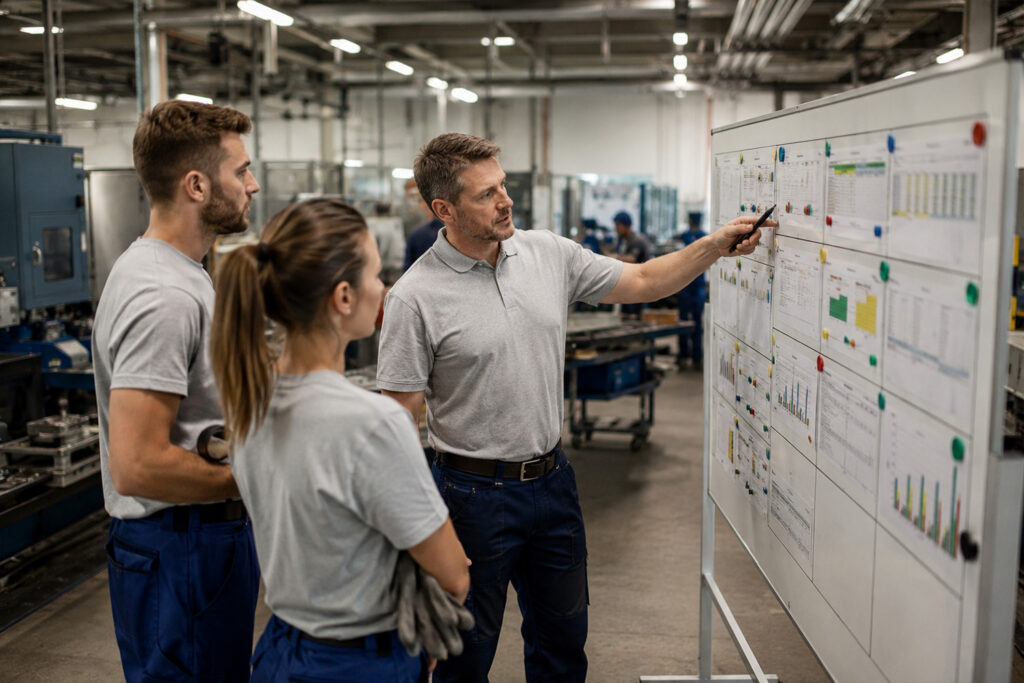 Shopfloor Management in der Produktion