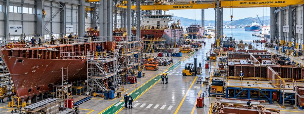 Gemba Partner: Prozesse und operative Verbesserung in der Schiffbau- und Schwerindustrie