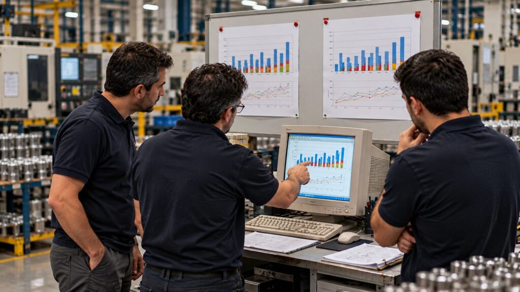 Darstellung der Vorbereitung von Menschen und Prozessen auf eine digitale Transformation